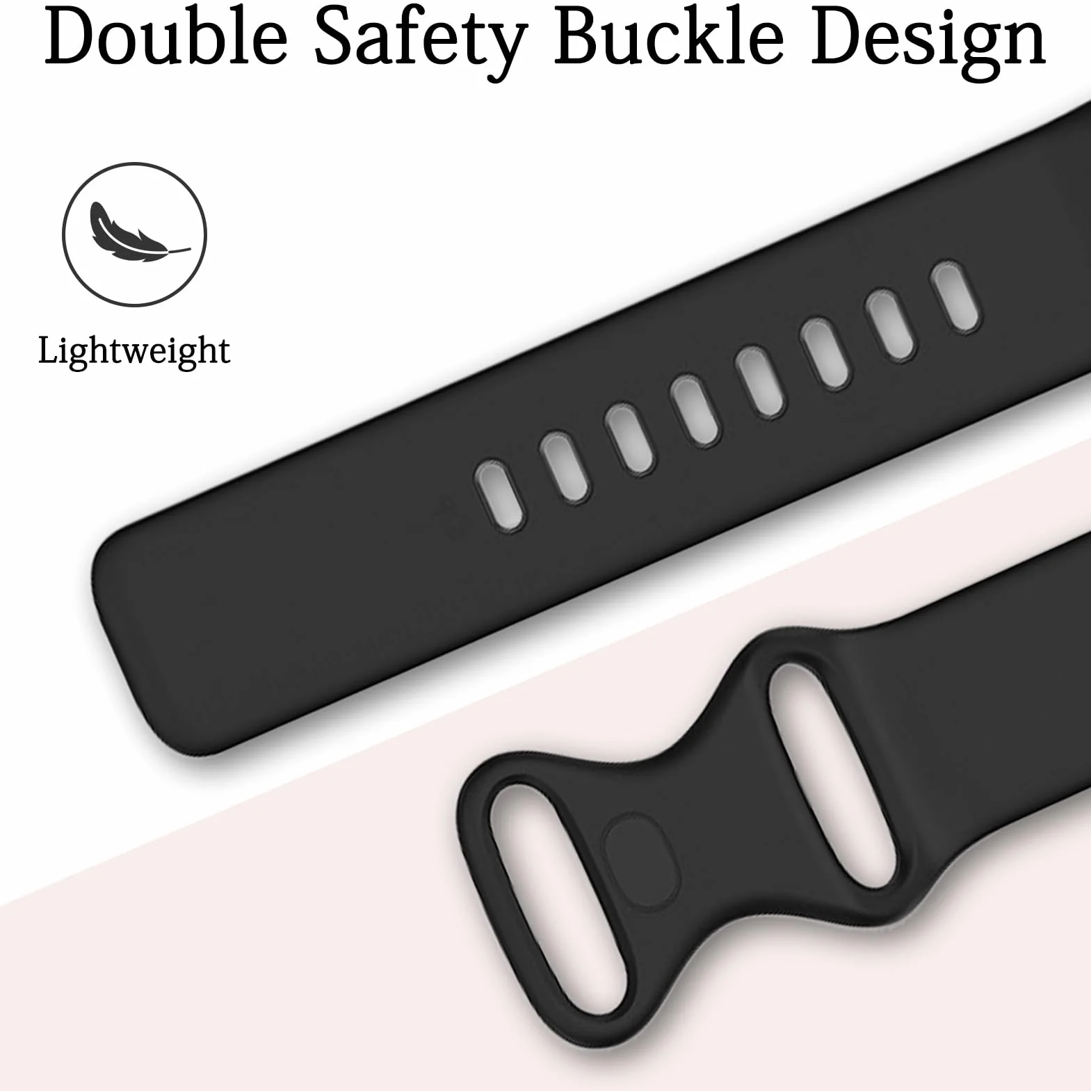 Cinturini Compatibile per Fitbit Charge 5 / Charge 6 Cinturino Donna Uomo Silicone Sport Regolabile Ricambio Braccialetto, Accessory Bracciale, S/L (nessun Tracker)