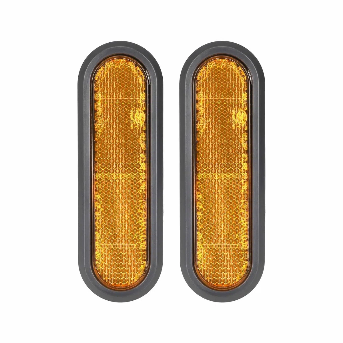 Copertura laterale riflettente con viti per Xiaomi 5/5Pro/5Max/5Plus Scooter Elettrico Giallo Strisce Riflettenti Posteriori Set Accessori