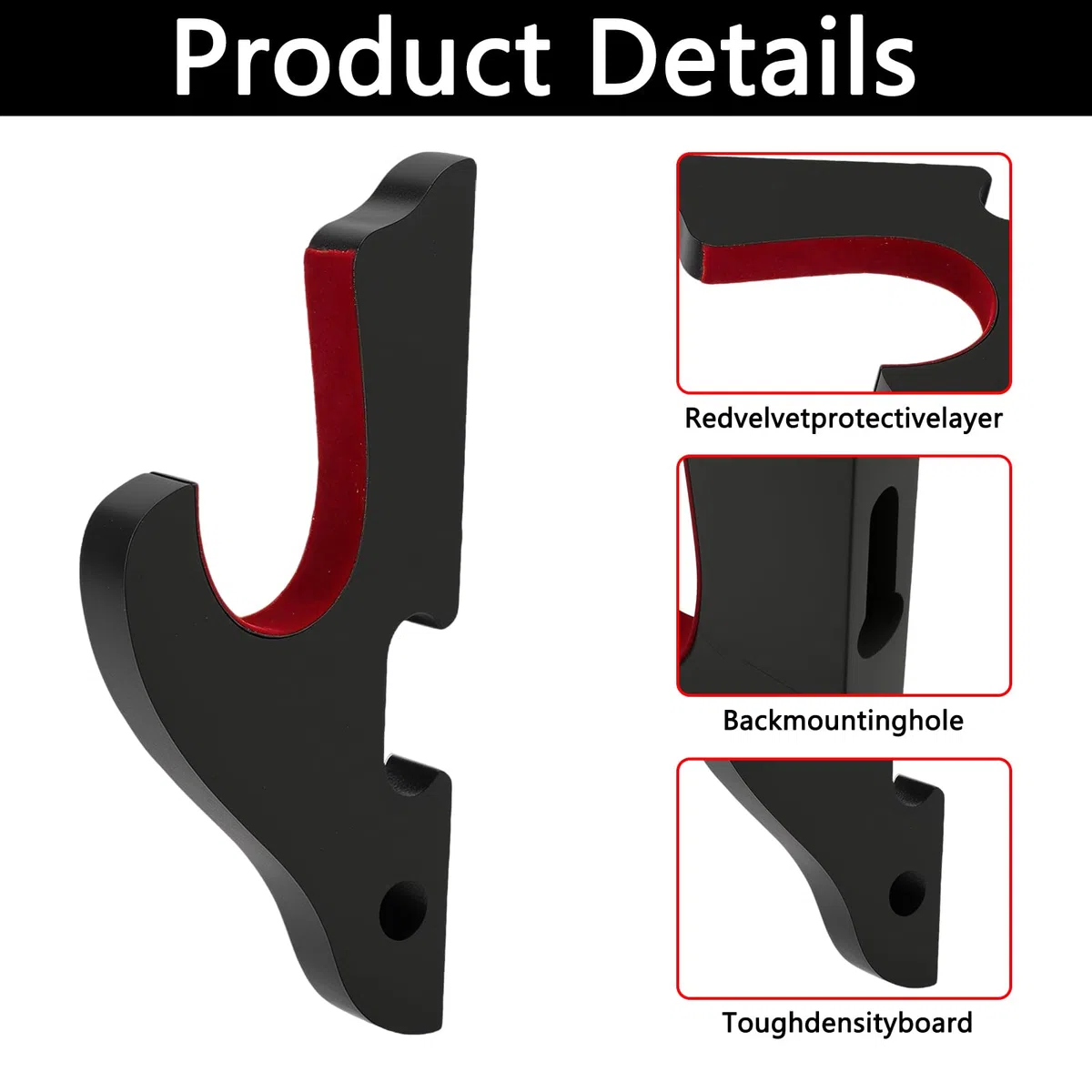 Set di 2 Gancio per Spada Supporto per Spada Samurai Supporto per Katana Supporto per Spada Da Parete Stand per Spada Spada Stand Supporto per Katane Spade Spade Laser e Altro Contenere Spada