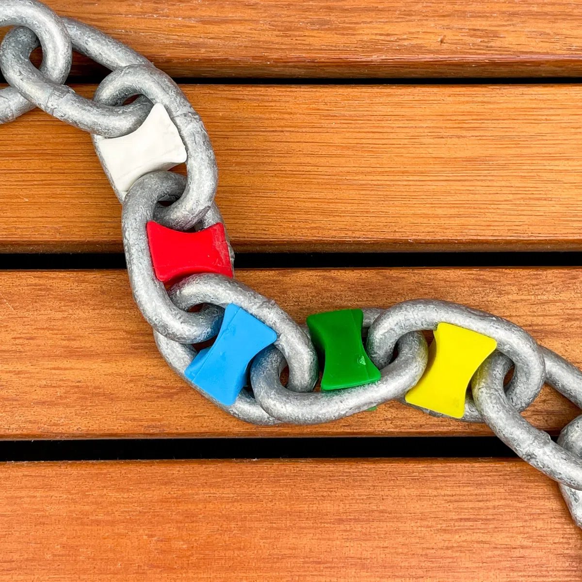 GATE14® Segnacatena Inserti in Plastica Indicatori Ormeggio Ancora