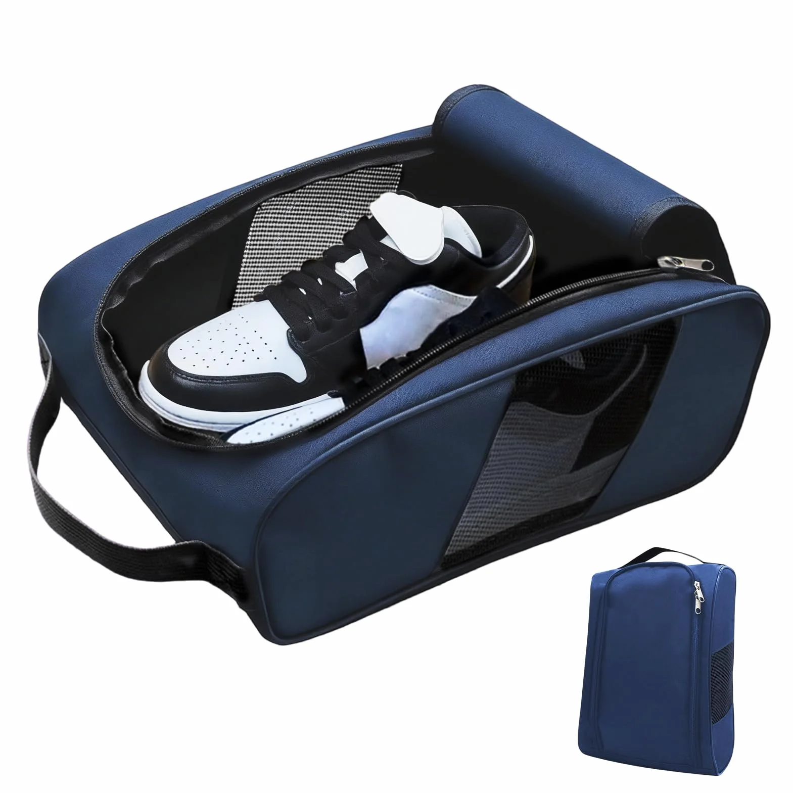 Borsa porta scarpe da golf Uomo,Trasportino unisex con cerniera, impermeabile e portatile - per Sacche da Golf | Per bowling, calcio, basket, palestra, sport, viaggi, esterni, auto,