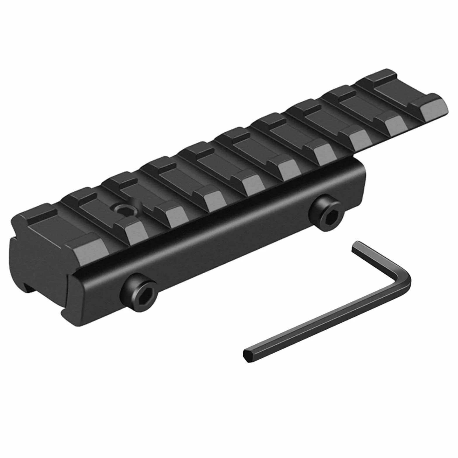 ACEXIER Eccellente qualità Adattatore per Binario Picatinny per tessitore a Coda di Rondine da 11mm a 20mm Tactical Scope Extend Mount Adapter for Hunting