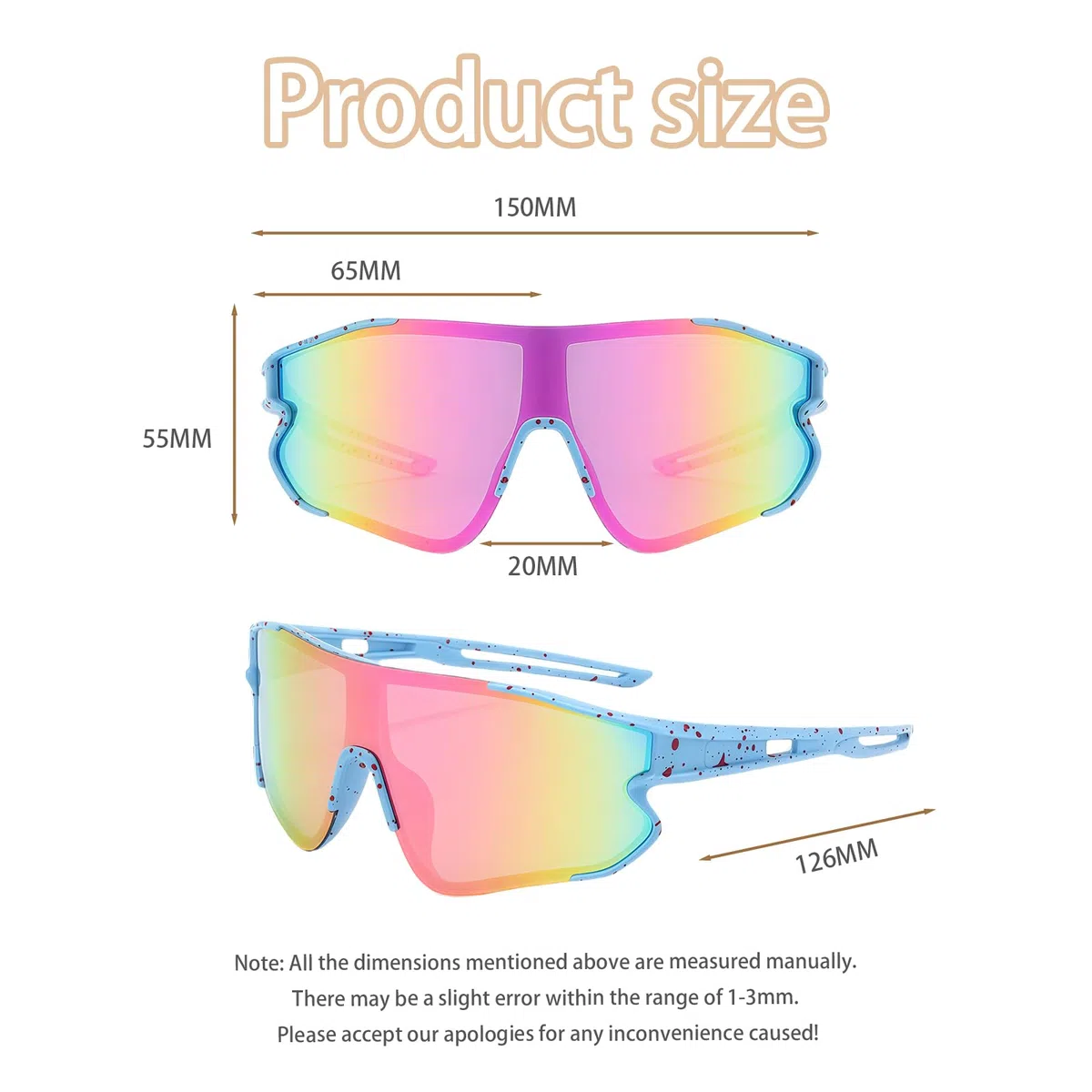 2 Coppie Di Occhiali Da Sole Da Uomo Polarizzato Da Sport Occhiali Da Sole Da Donna Polarizzati Da Bicicletta Uv400 Protezione Occhiali Da Sci, Bicicletta, Corsa