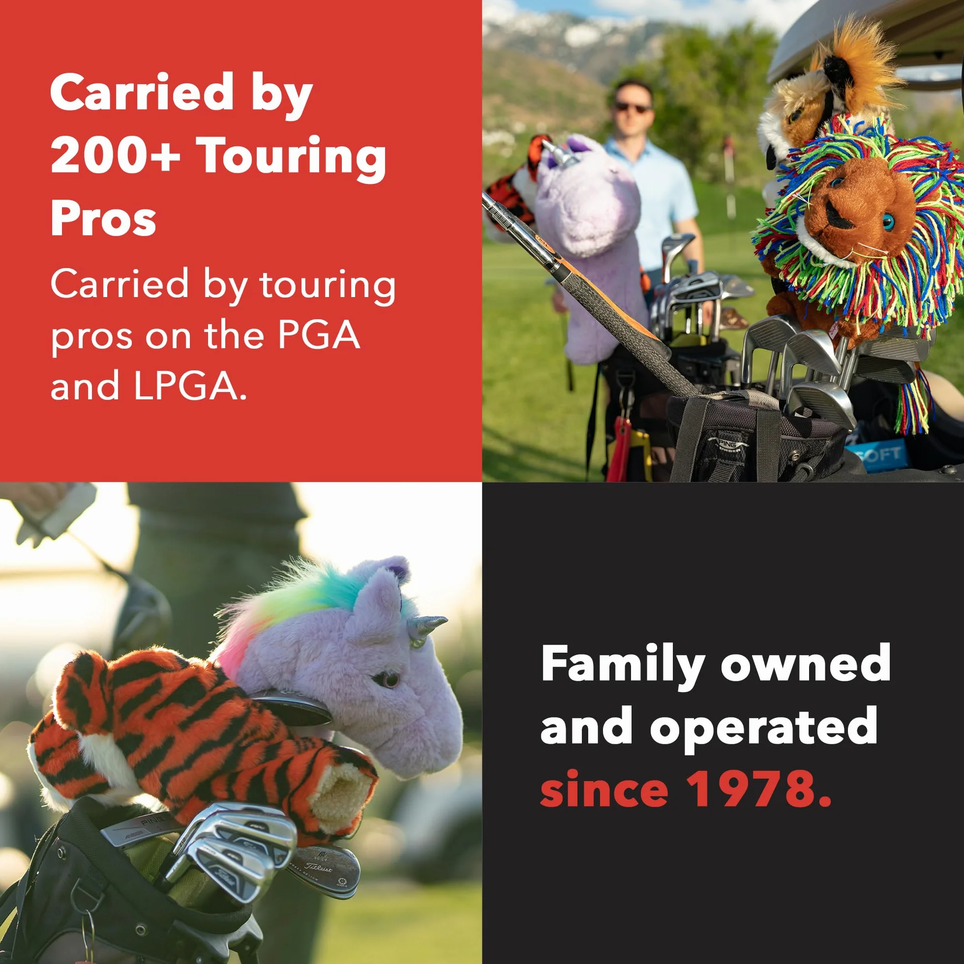 Daphnes - Cats & Dogs Series Driver Headcovers