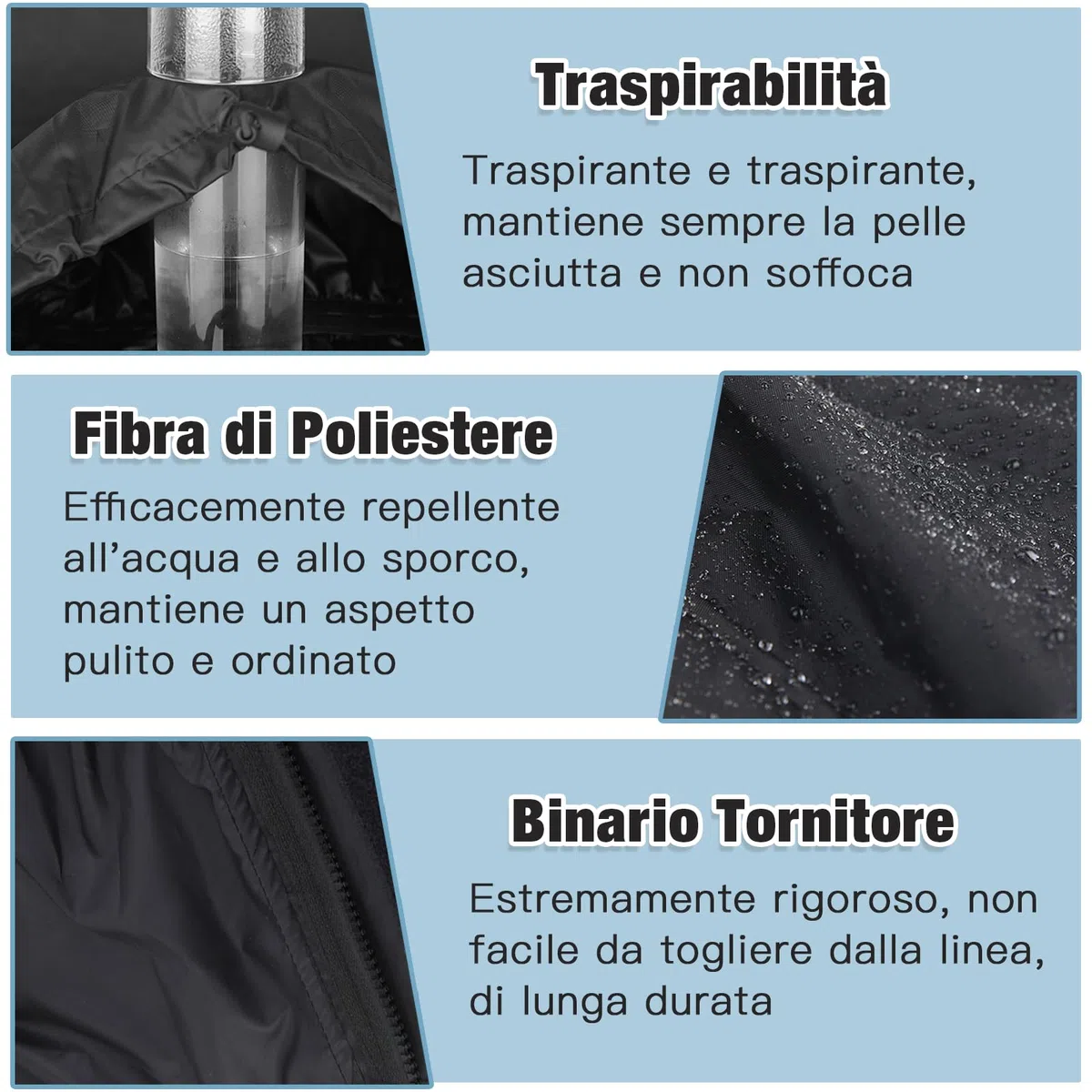 1 Paia Nero Ghette Impermeabili Trekking Uomo Donna, Ghette da Neve Regolabile Ghette da Esterno Ghette Trekking Ghette per Escursioni Sci Arrampicata, con Borsa per La Conservazione