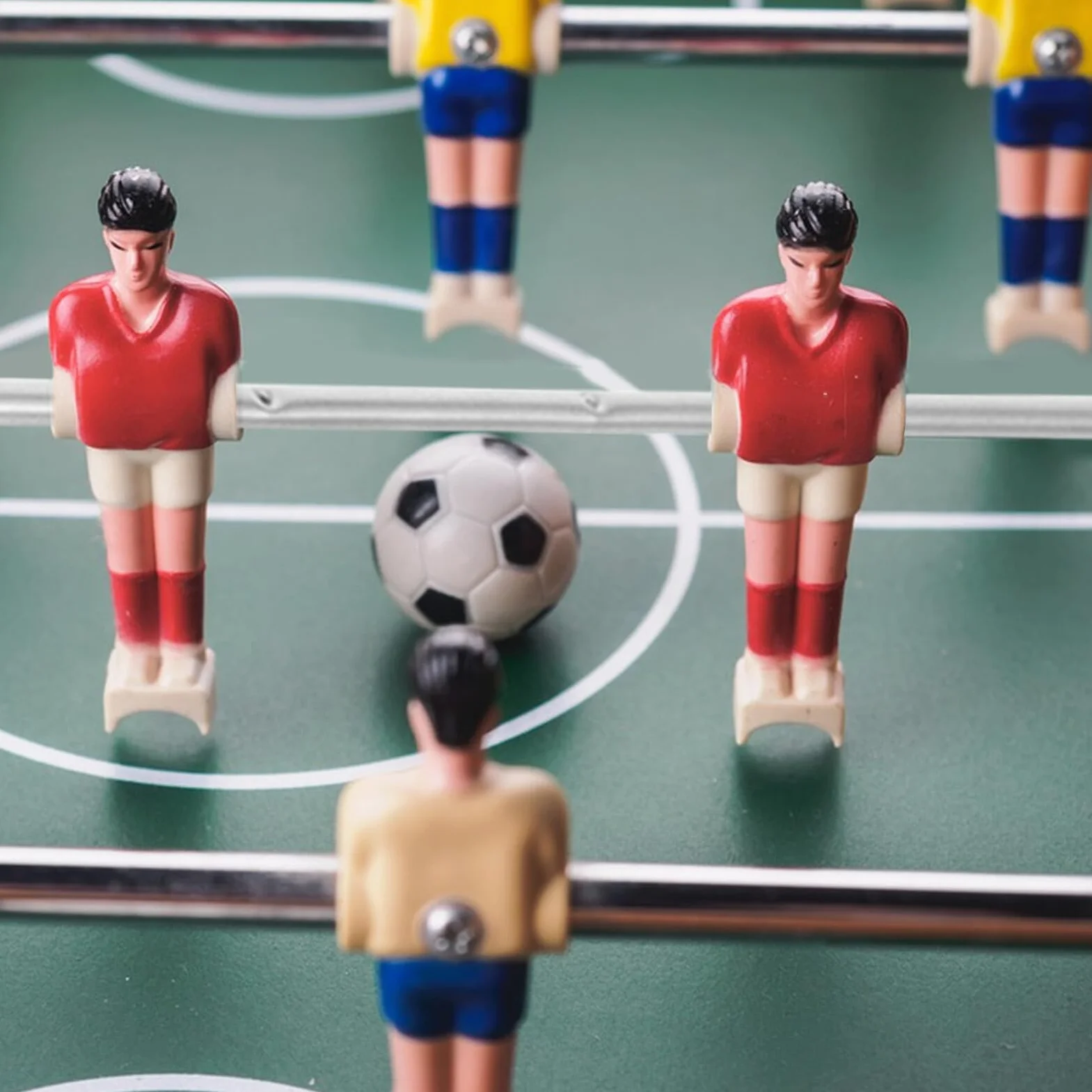 2pezzi Asta Per Calcio Balilla in Metallo Asta Azionamento Per Macchina Da Calcio Da Tavolo Accessorio Sostituzione Per Balilla Facile Installare e Riporre