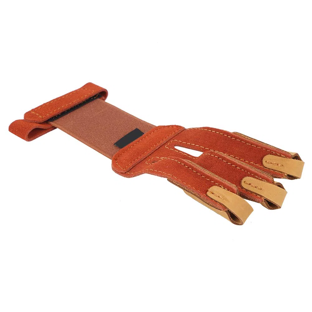 Keenso Finger Guard Tiro con L'Arco, 3 Guanti protettivi per Le Dita, Tradizionale equipaggiamento Protettivo per tiro con L' ricurvo