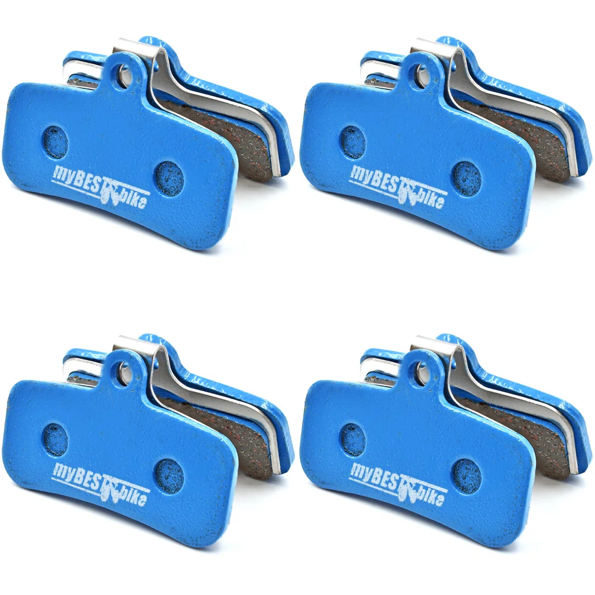 Pastiglie freno per bicicletta, 4 paia di pastiglie per freni a disco, compatibili con sistemi frenanti Shimano D01S D02S BR-MT420 BR-M8120 e Tektro Orion