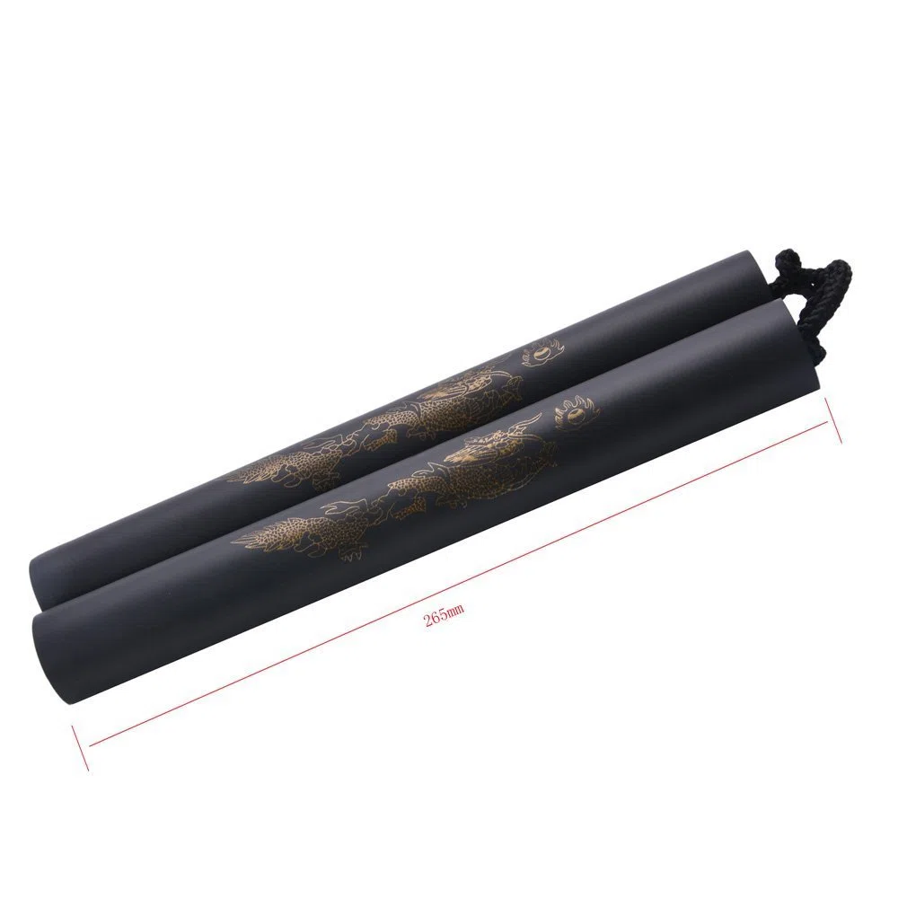 26cm Bambini Nunchaku Schiuma Spugna Pratica Formazione Esercizi con Cavo SJG01