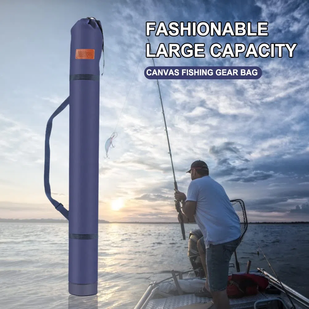 Starnearby Borsa Multifunzione in Tessuto Oxford per Canna da Pesca e Ombrellone - Tracolla e Custodia per Rete da Pesca