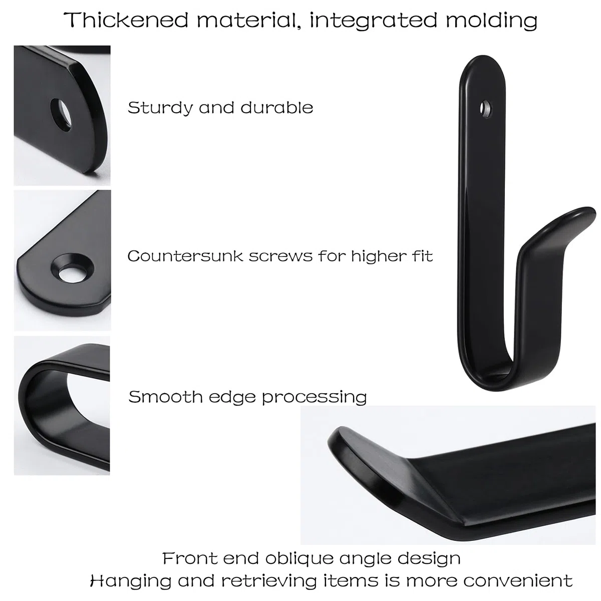 6 Pezzi Supporto da Parete per Snowboard, Appendiabiti da Parete per Snowboard, Snowboard Accessori Gancio Muro, Snowboard Wall Mount, Skateboard Espositore, per Skiboard, Longboard