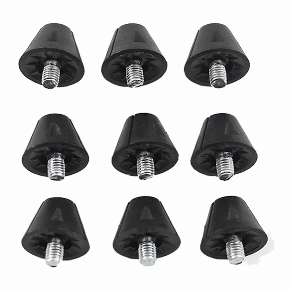 12 punte di ricambio per scarpe da calcio, 13 mm, per scarpe da calcio, con filettatura da 5 mm