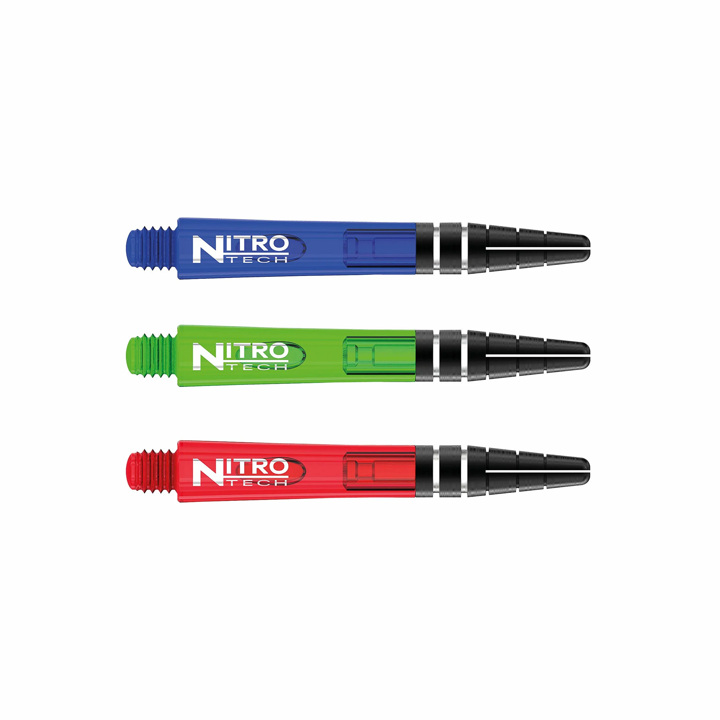RED DRAGON Nitrotech Alberi Freccette Aste Corti Multipack 2-3 Set per Confezione (9 Alberi Freccette Aste in Totale)