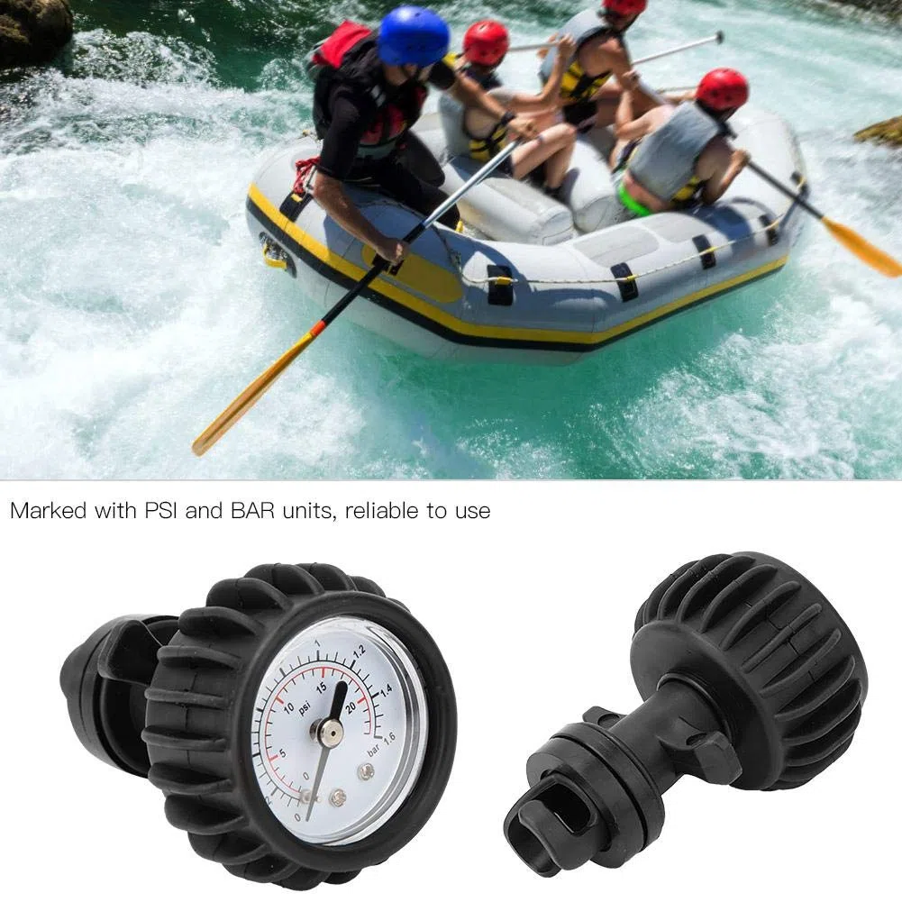 Samfox Manometro, manometro Barometro per gommone Zattera Kayak 25PSI 1.6BAR