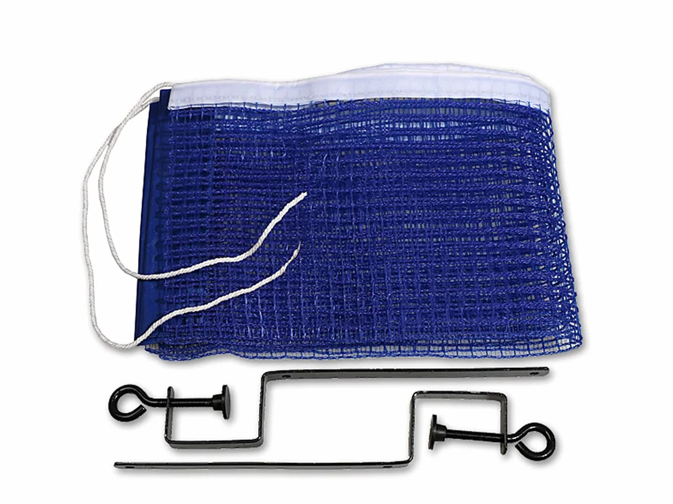 Ncheli Rete da Ping Pong Portatile – Kit Estensibile 180cm – Supporti in Metallo Universali – Rete di Ricambio per Tavolo Sportivo, Scrivania o Giardino – Facile Installazione (Blu)