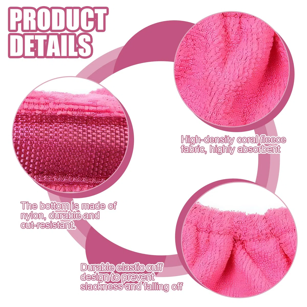 1 paio di protezioni per pattini da ghiaccio, per hockey su ghiaccio, per pattini da hockey e pattinaggio artistico (rosa)
