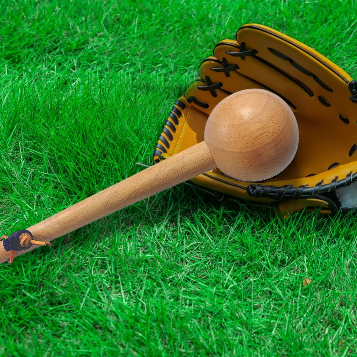 Martello Guanti Da Baseball - Martello Da Baseball In Legno Di Heva, Martello Modellatore Di Guanti | Fascia Avvolgente Per Guanti Da Baseball, Martello Di Imballaggio Guanti In Legno, Palla Da