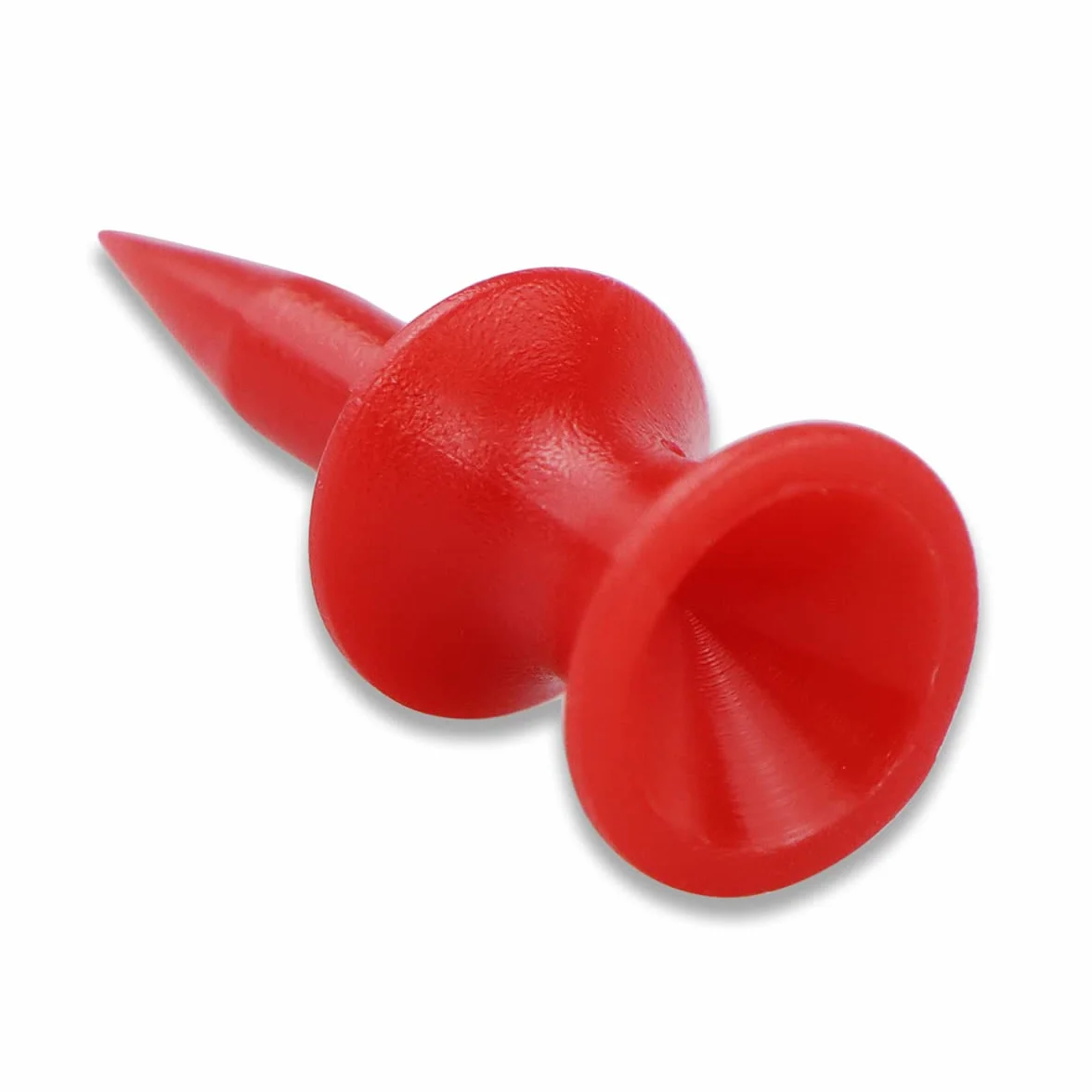 Tee Golf Plastica 100 Pezzi Rosso 32mm