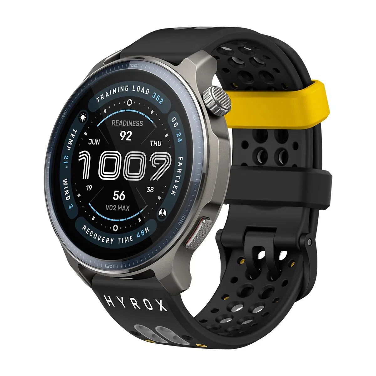 Amazfit HYROX Cinturino Sportivo in Silicone 22 mm, Cinturino Ufficiale Compatibile con Balance 2, Balance, Bip 6, T-Rex 3, Cheetah Pro, Bip 5, Cheetah, GTR 4