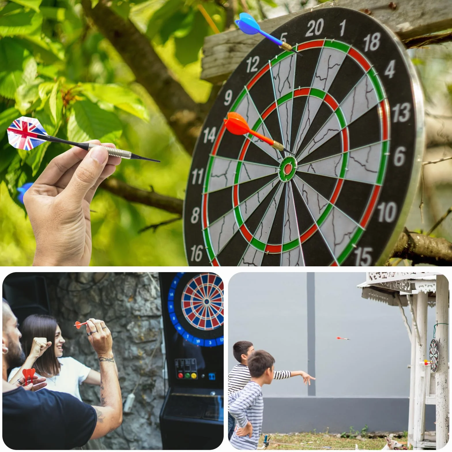 MXTIMWAN 100 Pezzis Freccette Punta Plastica, Punta Morbida per Freccette Darts in Plastica, Punte Freccette Soft, Punte Plastica Darts, Punte di Ricambio per Bersaglio Elettronico
