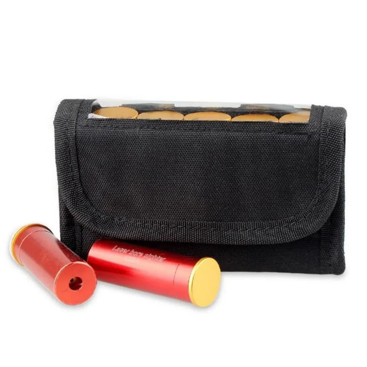 Tactical 5 Rounds Cartridge Pouch Shotgun Shotshell Munizioni Ricarica Molle Pouch Holder per calibro 12/20G