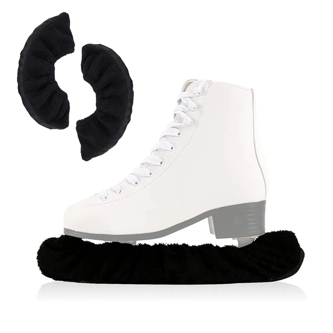 1 Paio di Calze Elastiche per Pattini da Ghiaccio per Hockey su Ghiaccio, per Uomo e Donna, Bambini, Pattini da Ghiaccio e Pattinaggio, Protezione per Pattini, Accessori per Hockey su Ghiaccio