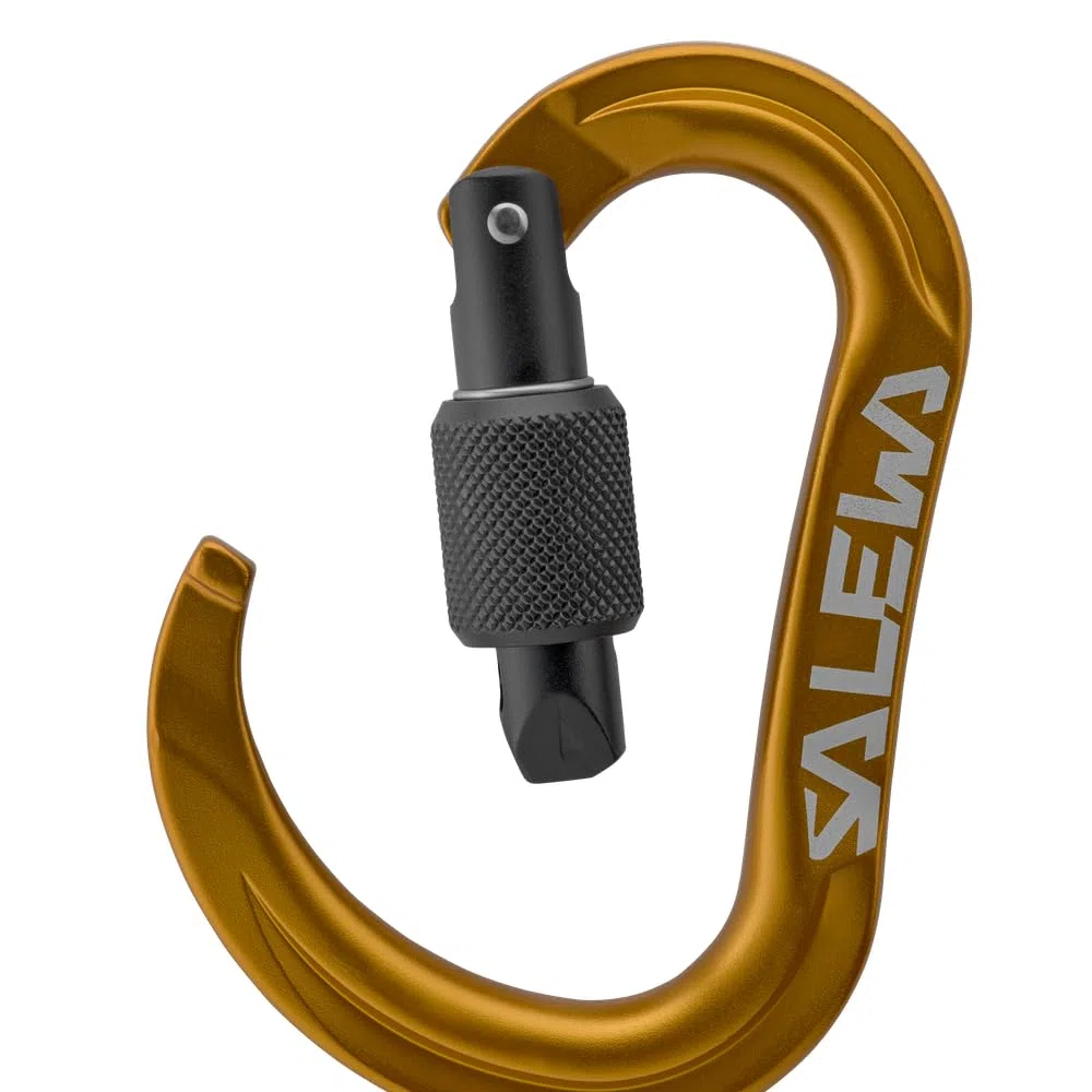 Salewa Ortles HMS S Carabiner - Salewa Ortles HMS S Carabiner, Irish Green, Uni Unisex Adulto