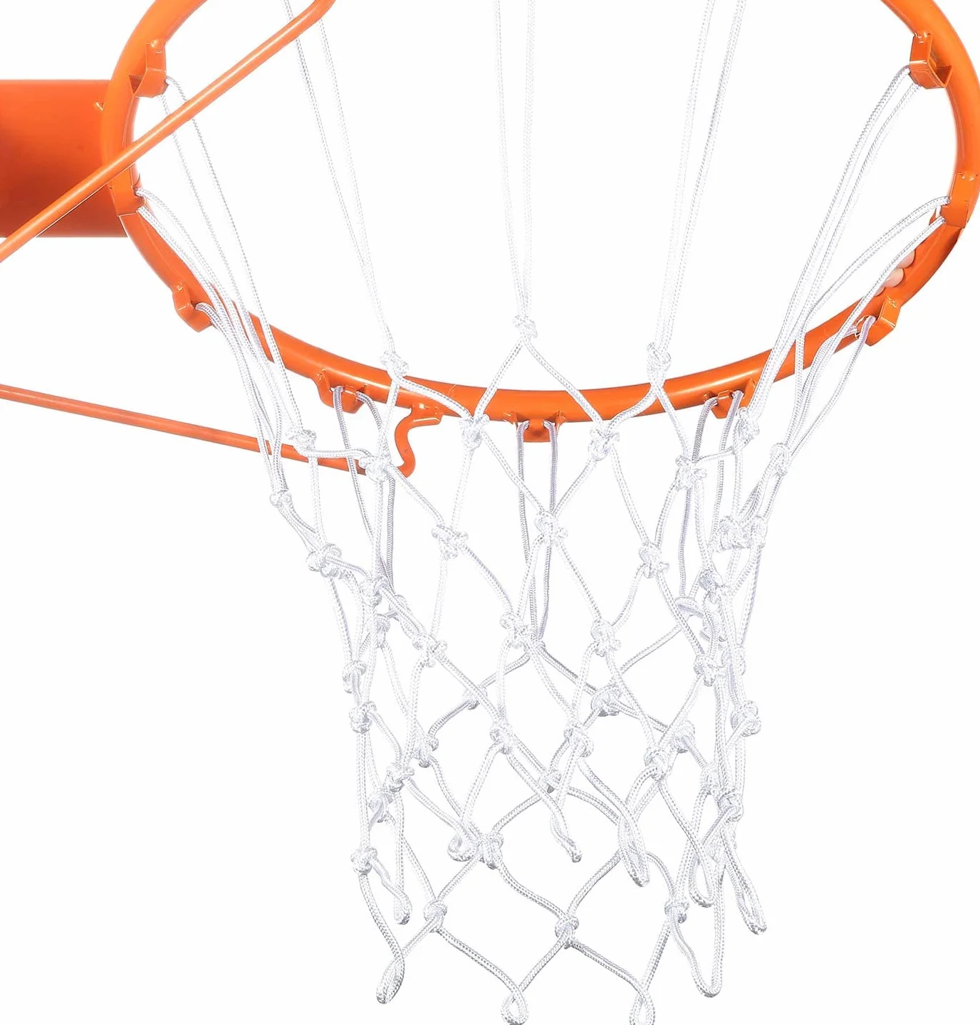 Rete da Basket Ricambio Standard 12 Passanti 205g Polipropilene Bianco