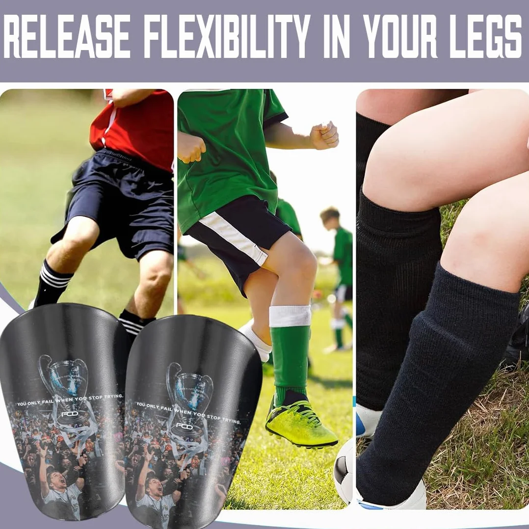Mini Parastinchi Calcio, Extra Grigio Scuro, 10 × 6 cm Professionali Parastinchi Calcio Piccoli, Accessori per Protezione da Calcio Delle Gambe per Gli Sport con la Palla da Uomo, Donna e Bambino