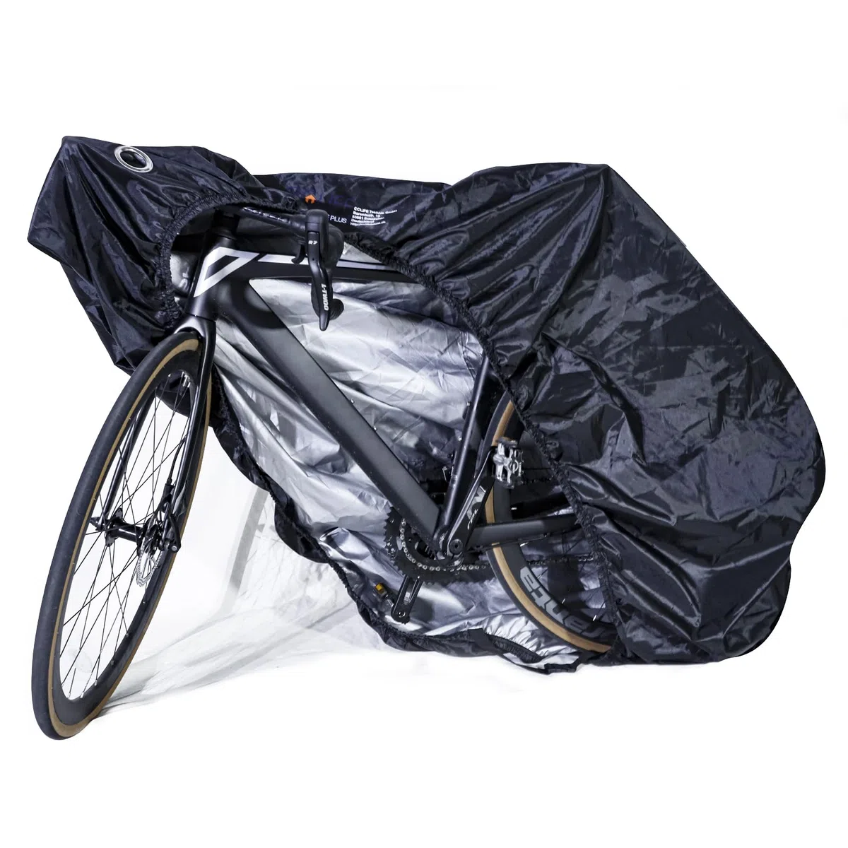 CCLIFE Copertura Biciclette da Esterno 200 x 110 x 70cm con Fori per Lucchetto 210D Copertura Bicicletta Impermeabile Oxford da Esterno