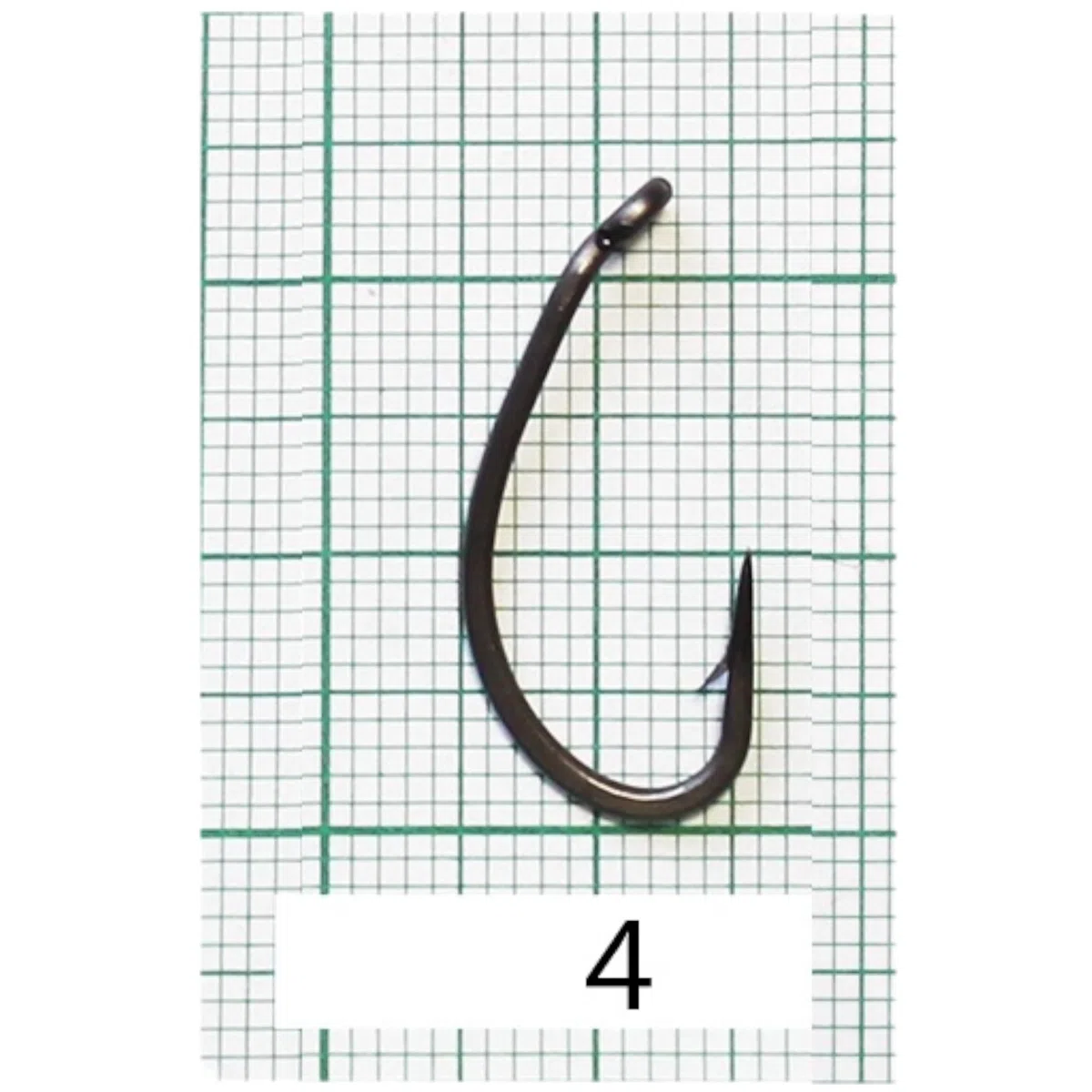 Set 10 Ami da Pesca Curve Shank N4 - Set Pesca Carpa - Ami Carpfishing - Ganci alla Pesce - Kit Pesca Lago - Pesca Accessori per Boilies - Method Feeder Fishing Hook - Articoli da Pesca