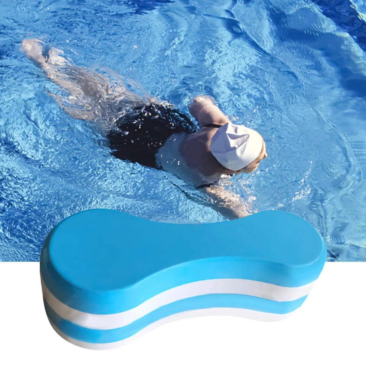 Pull Buoy Nuoto | Galleggiante Allenamento - Allenamento Piscina Per Principianti Uomini Adulti Bambini Fiume Lago Stagno