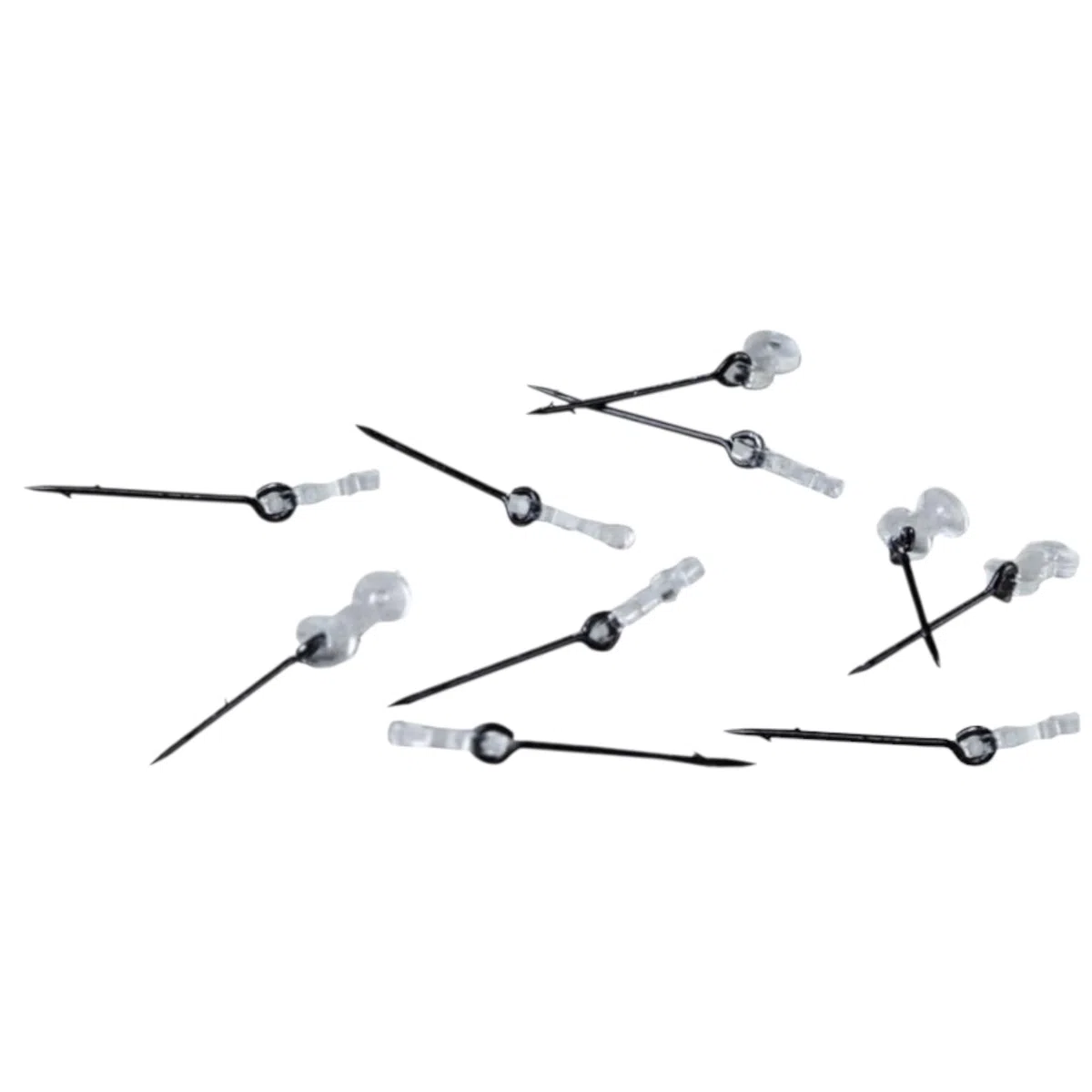 Bait Spikes Set con Anello 10x10mm – Boiles & Pellet Spikes per Ami da Pesca – Punte per Esche Carpfishing - Accessori Pesca Carpa – Esche Pop Up – Accessori Pesca - Attrezzatura da Pesca