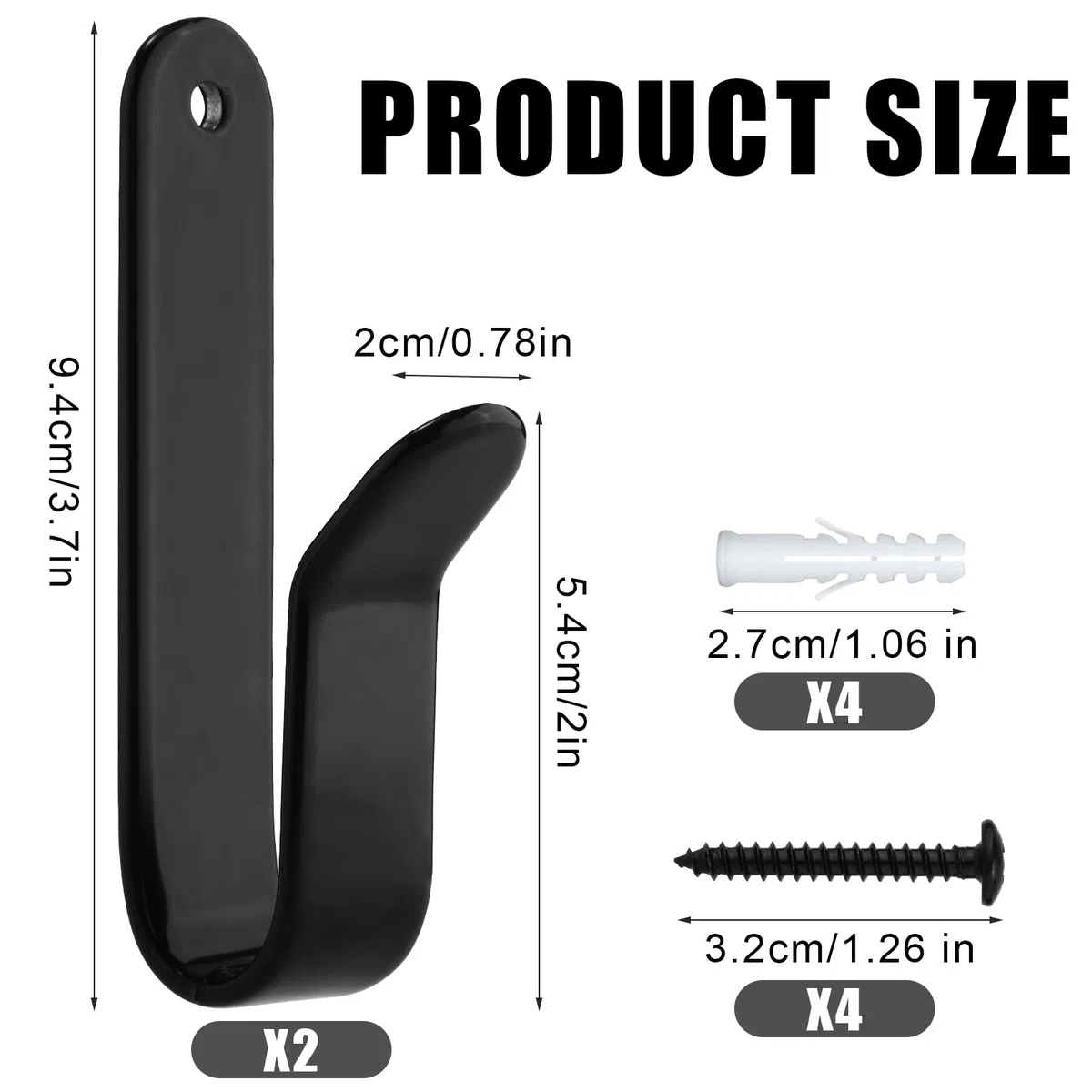 2 Pezzi di Supporto da Parete per Snowboard, Appendiabiti da Parete per Snowboard Espositore per Snowboard Accessori per Snowboard per Tavola da Sci Longboard