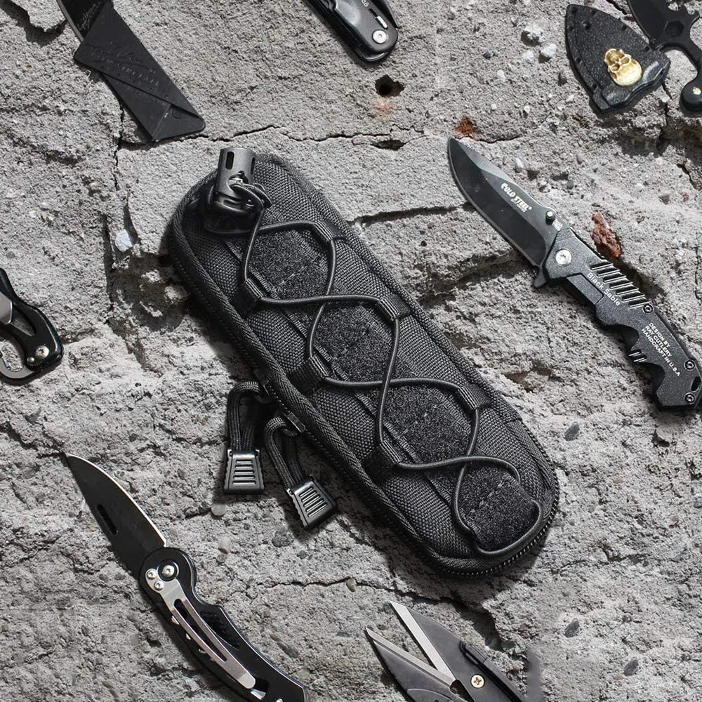 ACEXIER 1PCS Tattico Molle Coltello Sacchetto Torcia Custodia Custodia Piccola Borsa da Vita Escursionismo Coltelli da Caccia Fondina Sacchetti Magazine Pouch
