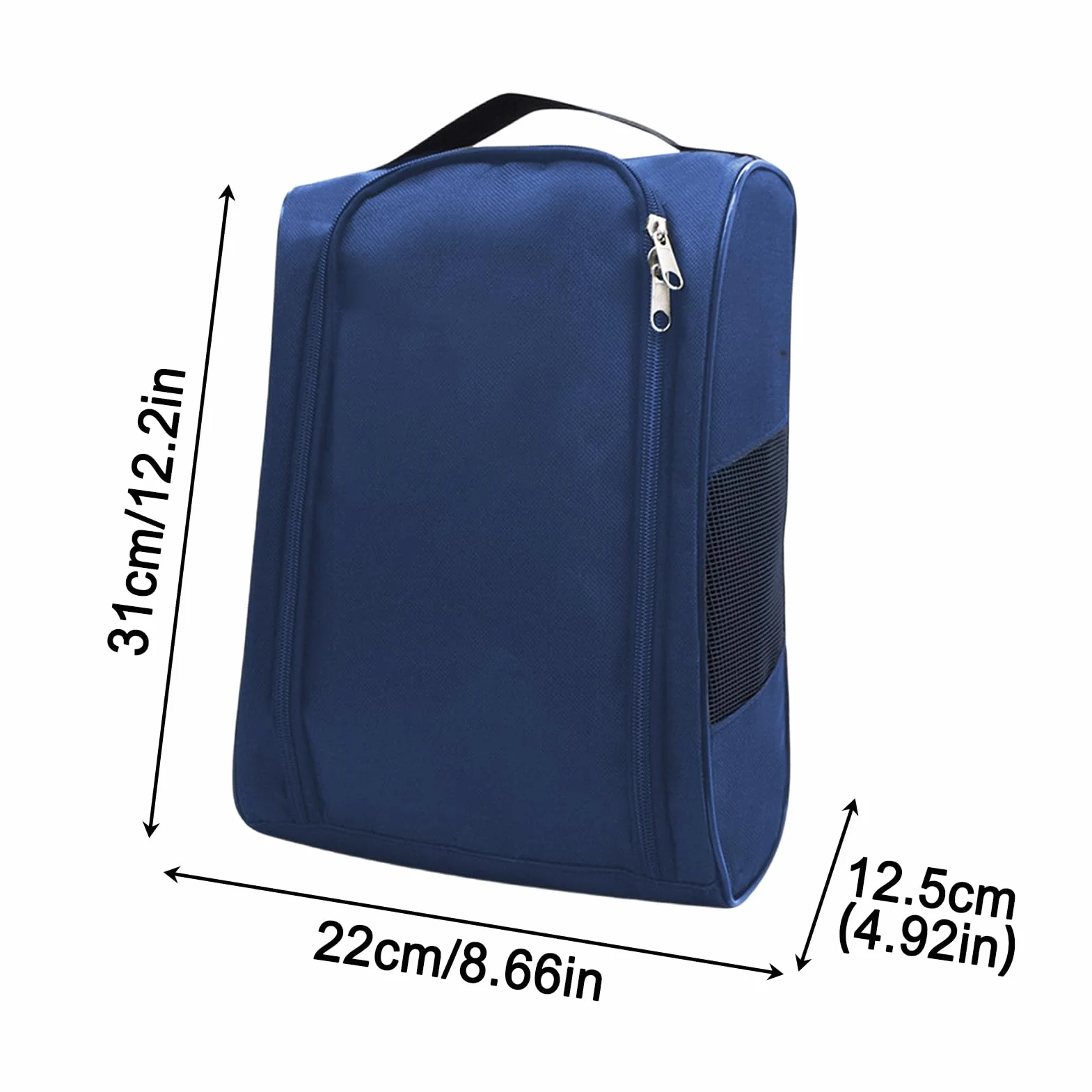Borsa porta scarpe da golf Uomo,Trasportino unisex con cerniera, impermeabile e portatile - per Sacche da Golf | Per bowling, calcio, basket, palestra, sport, viaggi, esterni, auto,