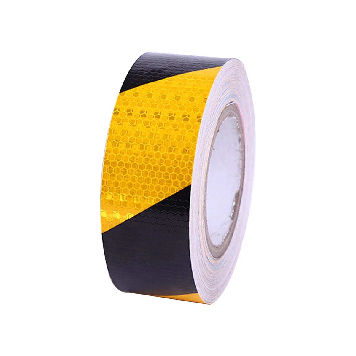 25M x 5cm Nastro Segnaletico Nastro Catarifrangente Alta Visibilità Adesivo Nastro Adesivo Giallo Nero Per Auto Moto Veicoli E Trattori Bicicletta Attività Notturna