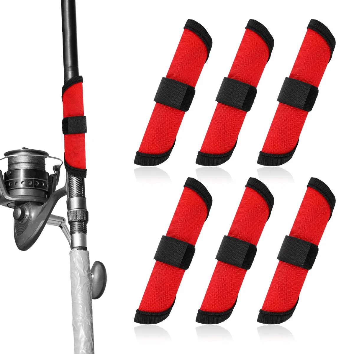 Gosknor 6pz Involucro per Esche, 15 cm Coperture per Esche da Pesca Protezioni per Ami da Pesca Protezione per Esche per Mantenere i Pescatori al Sicuro Durante la Pesca per la Canna da Pesca