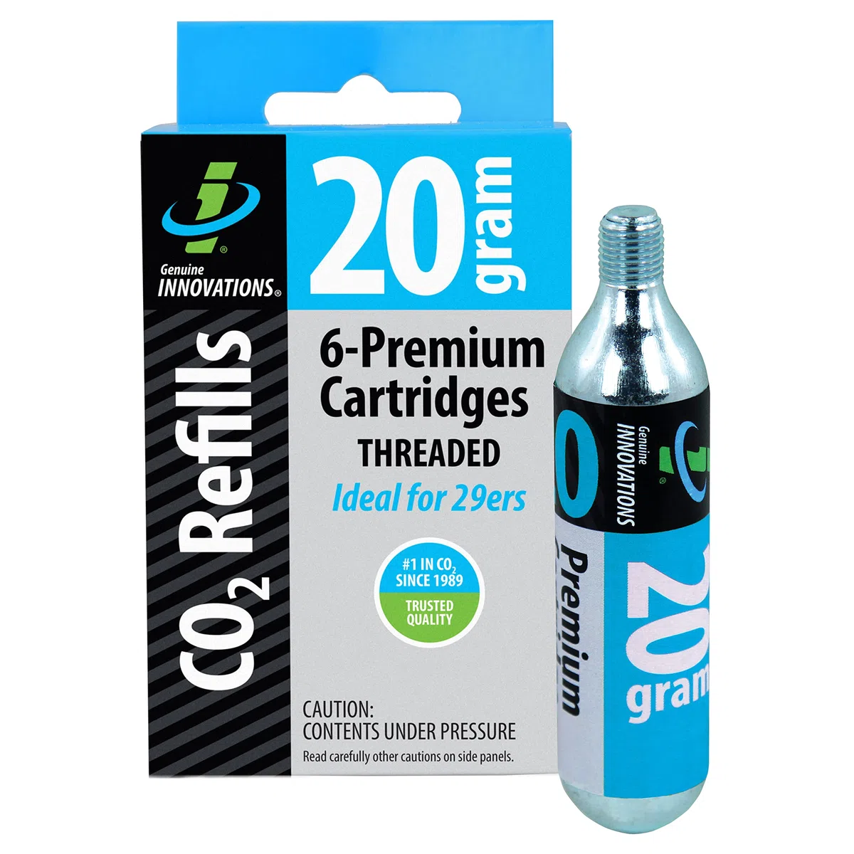 Innovations Threaded CO2 Cartridges Set di 6