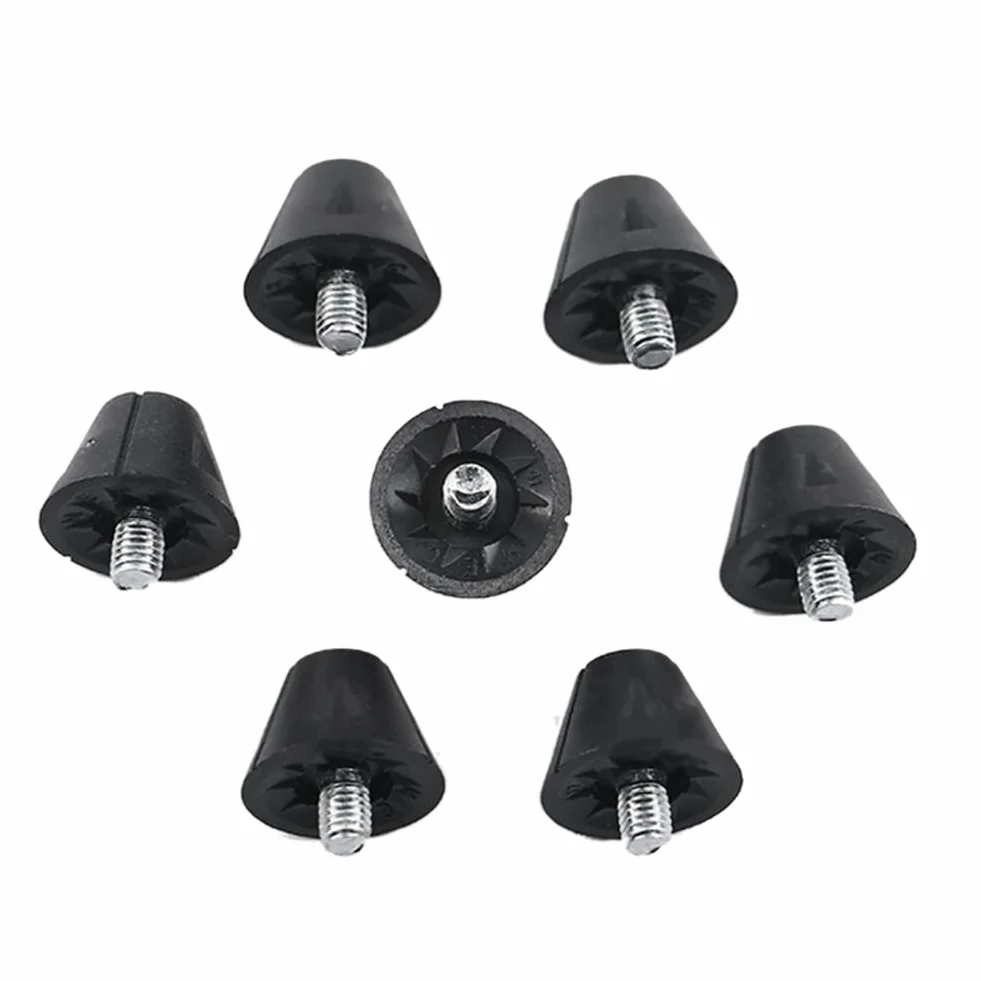 12 punte di ricambio per scarpe da calcio, 13 mm, per scarpe da calcio, con filettatura da 5 mm