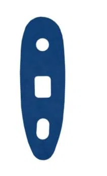 BERETTA DISTANZIALE da TIRO 2mm - Blu