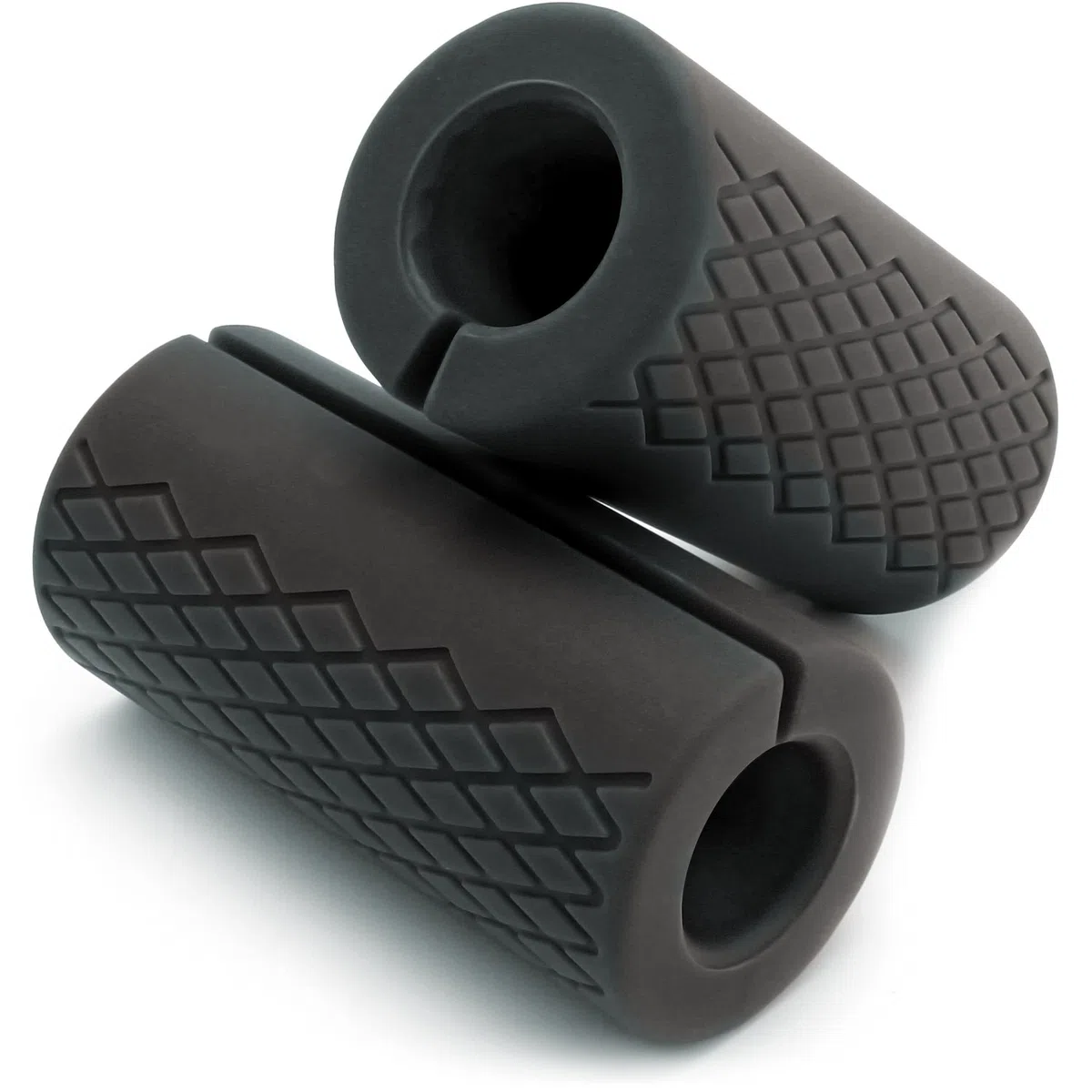 CampTeck Thick Grip Silicone Impugnature Spesse per Barra Bilanciere Manubri Pesi- Aumenta Dimensioni Braccia, Bicipiti, Tricipiti, Avambracci e Grip Impugnatura - Set di 2