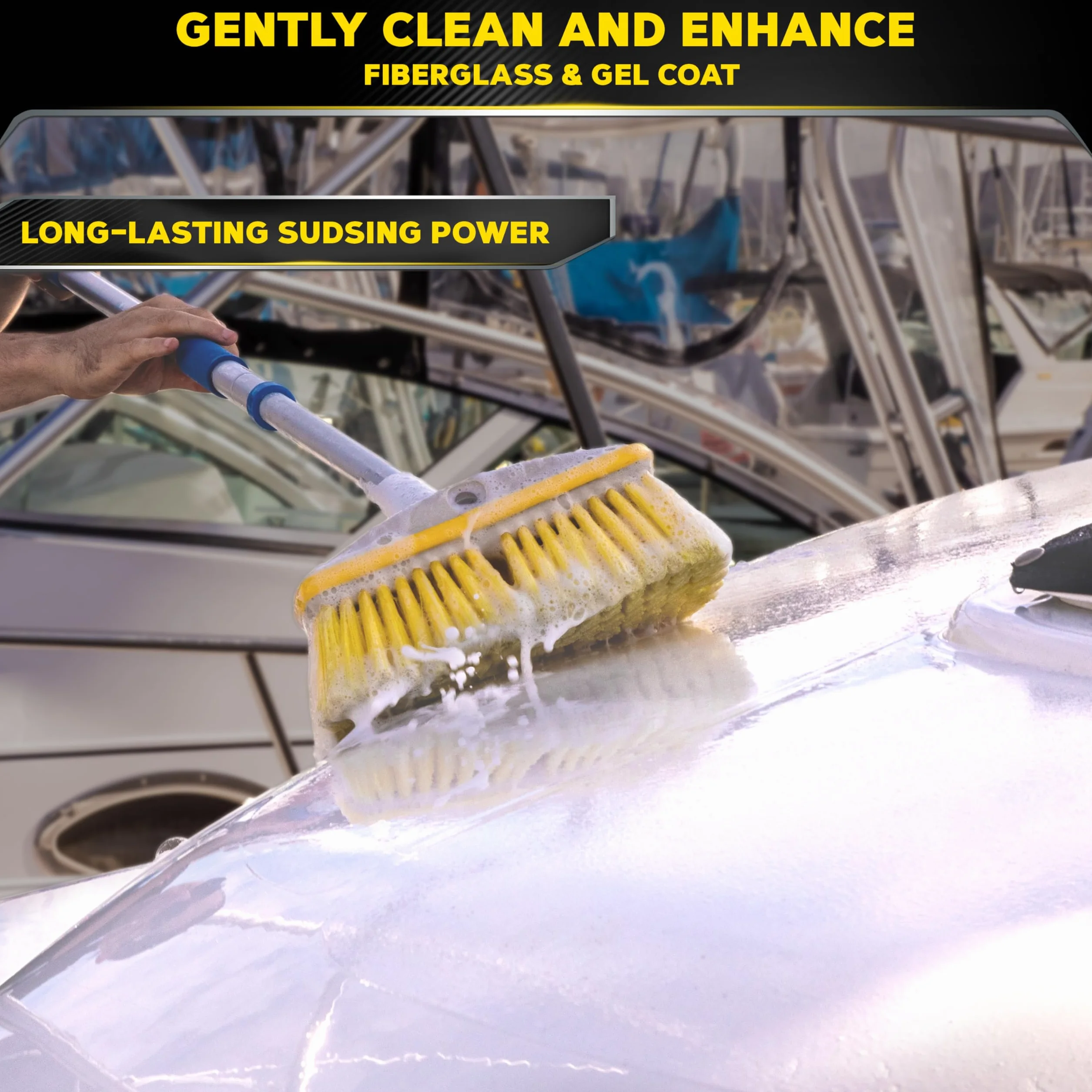 Meguiar's Marine Rv 43 - Detergente per imbarcazioni, 1,89 l, M4364