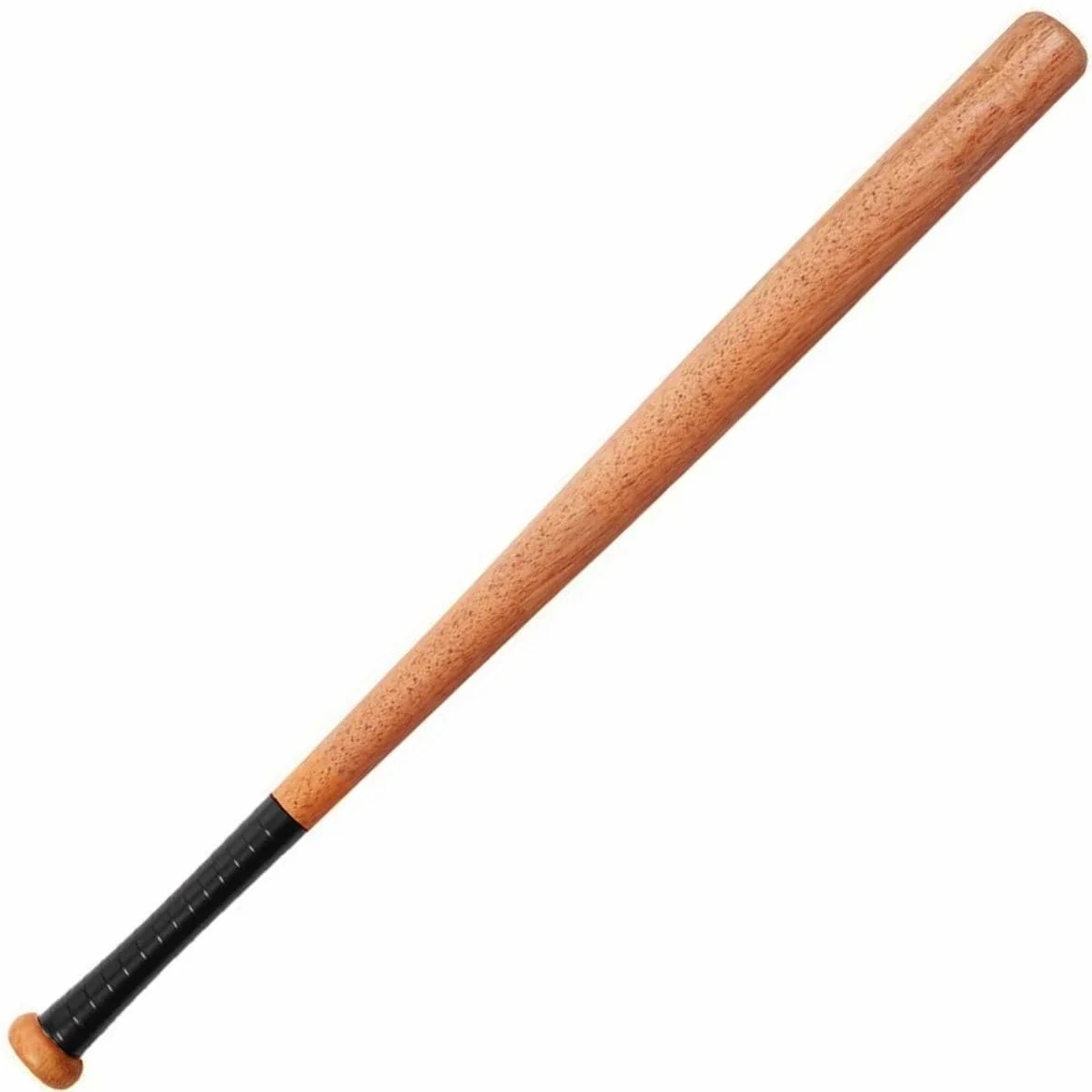Mazza da Baseball in Legno Naturale 80cm 30" Super Resistente Con Grip Peso Softball Adulti Sport
