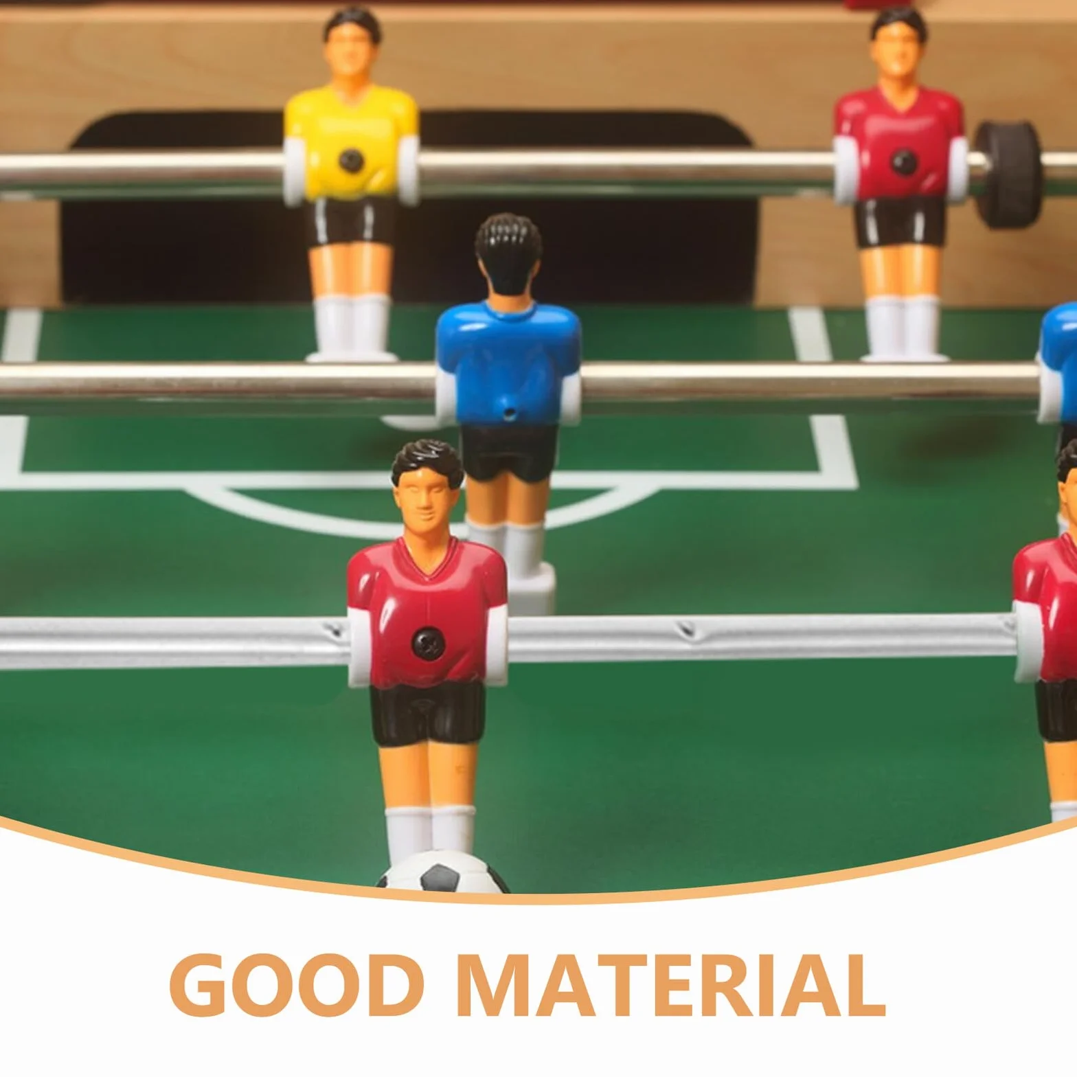 2pezzi Asta Per Calcio Balilla in Metallo Asta Azionamento Per Macchina Da Calcio Da Tavolo Accessorio Sostituzione Per Balilla Facile Installare e Riporre