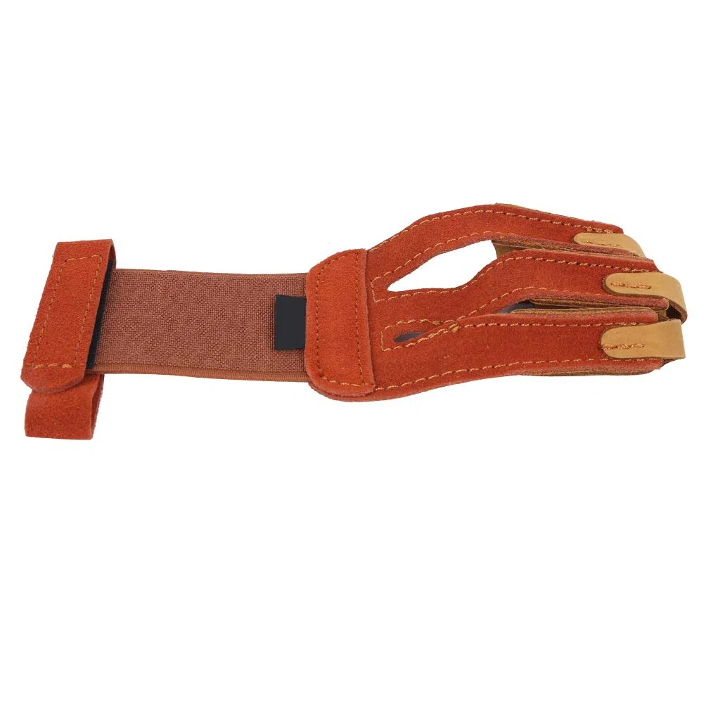 Keenso Finger Guard Tiro con L'Arco, 3 Guanti protettivi per Le Dita, Tradizionale equipaggiamento Protettivo per tiro con L' ricurvo