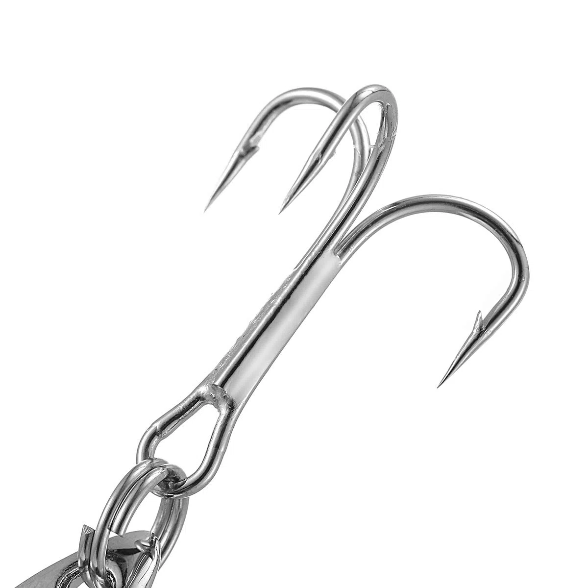 5pcs dexter cuneo esche da pesca mare trota esche fetta di metallo cucchiaio ami tripli sgombro paillettes spinner esche dure pesca in mare filatori luccio esche