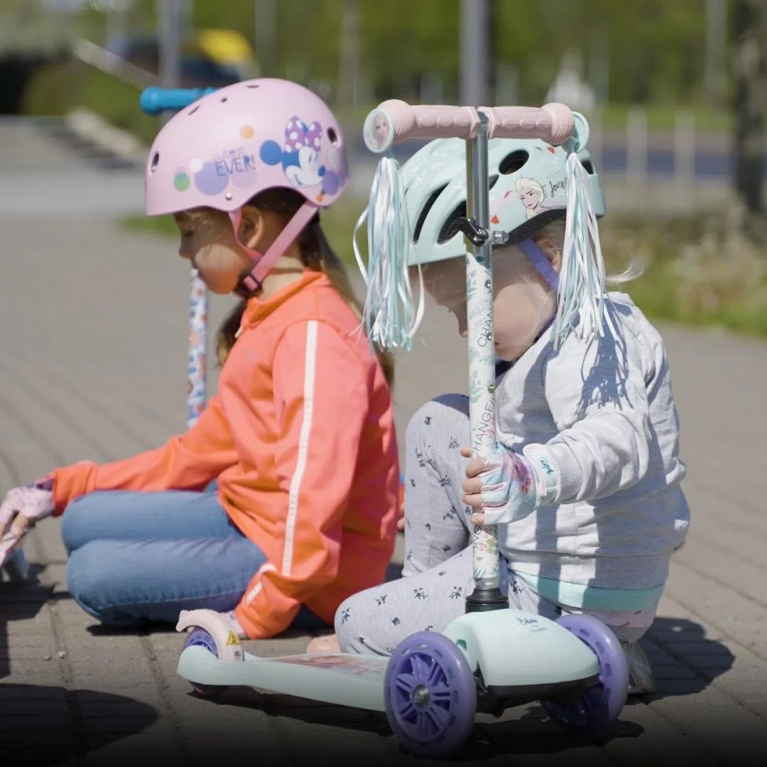 sarcia.eu Nastri Decorativi con Frange per Manubrio di Bicicletta, Monopattino, Set 2 Pezzi