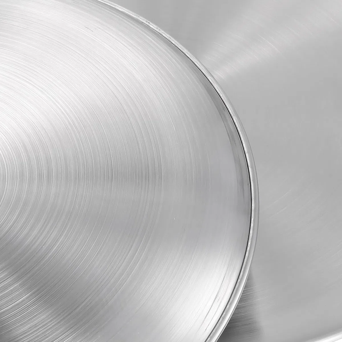 4 piatti rotondi in acciaio inox da 30 cm, piatti rotondi in acciaio inox, piatti da campeggio in acciaio inox, per picnic, barbecue