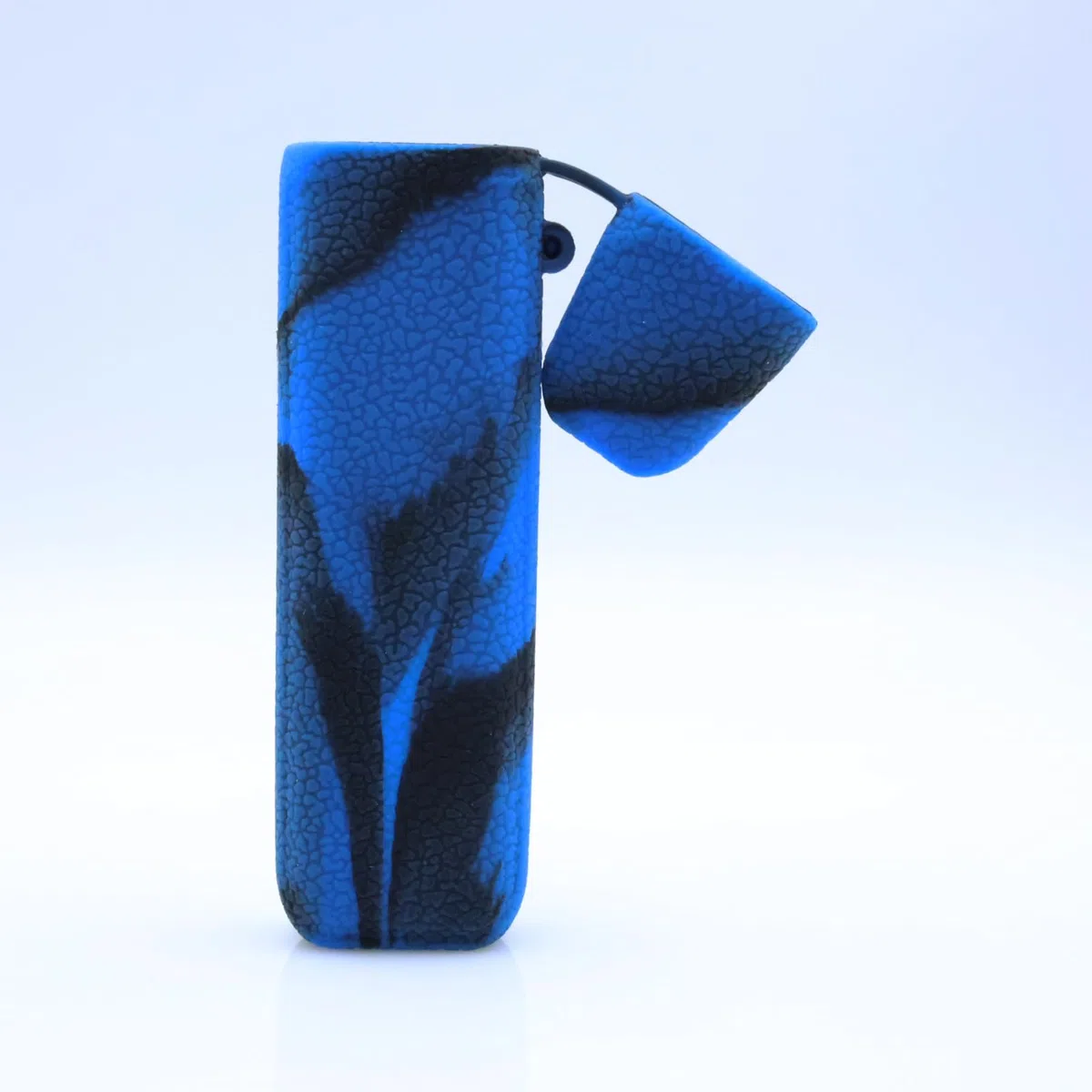Custodia in silicone compatibile con OXVA XLIM 3 Ultra Kit, protettiva, resistente, custodia, custodia, custodia, custodia, custodia, cover, involucro, gel, scudo (nero blu)
